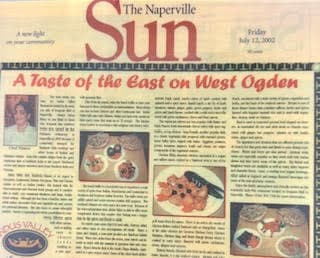 Saffron Indian Cuisine featured in The Sun